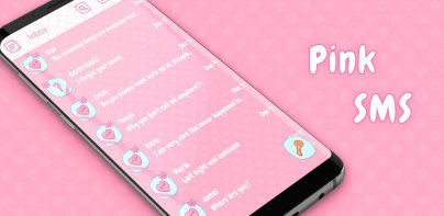 Pink messenger theme