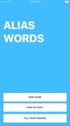 Alias Words - social word game. screenshot 1