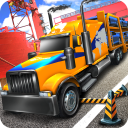 Heavy Car Transport Truck 16 Icon