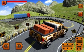 Offroad Pickup: Cargo Truck Simulator 3D screenshot 1