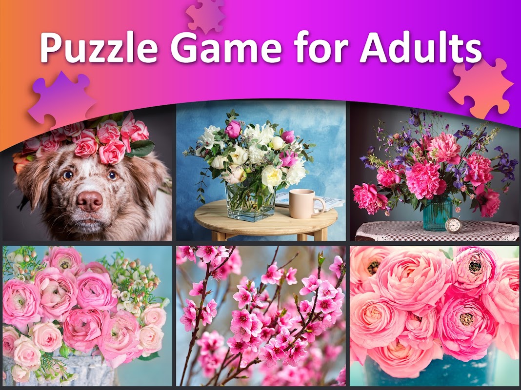 Jogo da memória : Quebra-cabeças para adultos * Grátis::Appstore  for Android