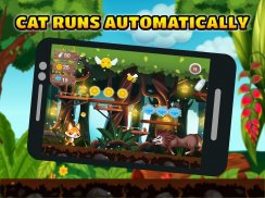 Jungle Runner: Endless Cat Run screenshot 8