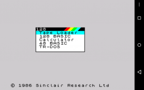USP - ZX Spectrum Emulator screenshot 4
