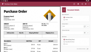 Purchase Order Maker screenshot 7