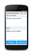 Portugis penterjemah screenshot 3