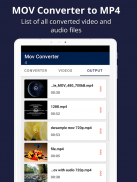Mov To Mp4 Converter screenshot 11