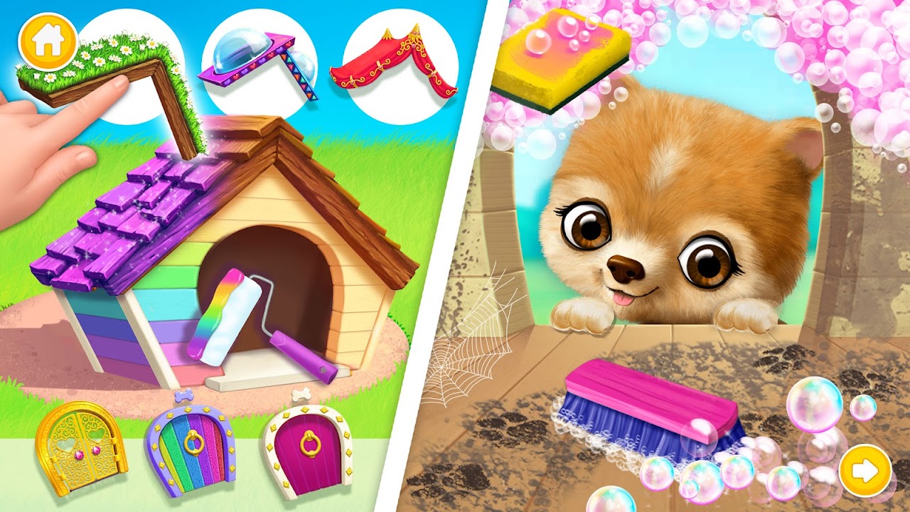 Sweet Baby Girl Cleanup Messy House - Fun Game For Kids - Baby Games Videos  