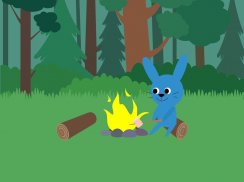 Kids Camping. Tourist vacation in the forest screenshot 4