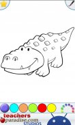 Bambini Rettile Coloring Game screenshot 2