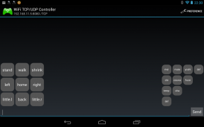 WiFi TCP/UDP Controller screenshot 2