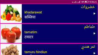 Learn Arabic From Hindi screenshot 2
