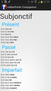 French Verbs LeBienParler Conjugation Conjugator screenshot 2