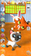 bercakap 3 Kawan kucing &Bunny screenshot 6