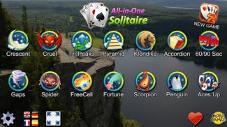 Solitaire Tout-en-Un screenshot 1