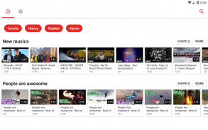 Grátis Música YouTube 📺 Vídeo player screenshot 0