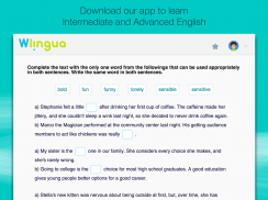 Advanced English with Wlingua screenshot 13