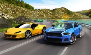 Real 3D Car Racing Turbo screenshot 0