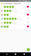 Greendot - Weekly Goals screenshot 1