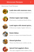 Moroccan Recipes screenshot 1