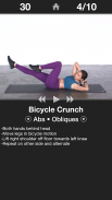 Daily Ab Workout - Core & Abs Fitness Exercises screenshot 2