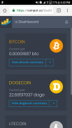 Bitcoin Dashboard screenshot 3