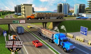 Euro Truck Driving Simulator Transport Truck Games screenshot 22