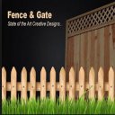 Wooden Fence Design for Homes