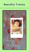 Birthday Photo Frames screenshot 1