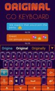 Original Keyboard Theme &Emoji screenshot 4