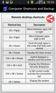 Computer Shortcuts and Backup screenshot 9