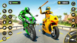 Moto Bike Attack Race 3d games screenshot 15
