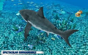 laut hiu simulator ikan pertandingan screenshot 2