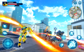 Robot Car Transform Fight Game screenshot 11