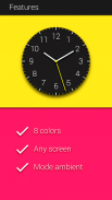 Dark Analog Free Watch Face screenshot 1