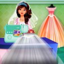 Wedding Dress Tailor Shop Icon