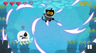 Momo Cat Halloween - Sea Magic screenshot 0