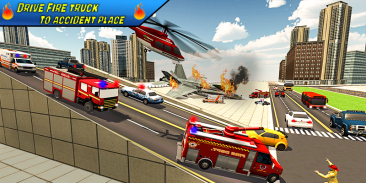 Emergency Firefighting Airplane Rescue 2019 screenshot 8