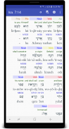 Hebrew/Greek Interlinear Bible screenshot 0