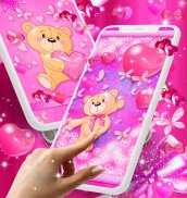 Teddy bear love wallpapers screenshot 0