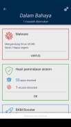 Antivirus Mobile Pembersih, Pemindai Virus Ponsel screenshot 1