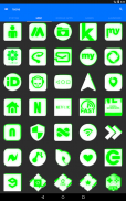 Inverted White and Green Icon Pack screenshot 17