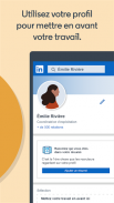 LinkedIn: Recherche d'emploi screenshot 1