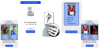 Premier League Card Game