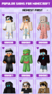 Popular Skins for Minecraft PE screenshot 0