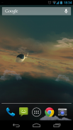 Flight in the sky 3D with weather live wallpaper screenshot 9