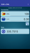 EUR x ZWL screenshot 2