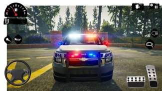 American Police Jeep Driving screenshot 4