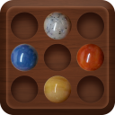 Marble Solitaire : Brainvita Peg Board Game Icon