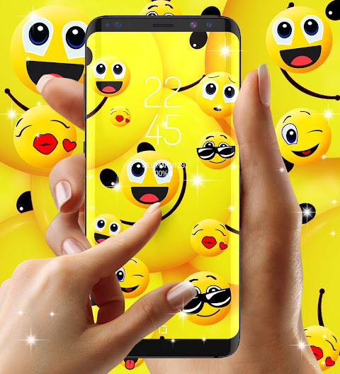 Emoticon Can Live Wallpaper - free download