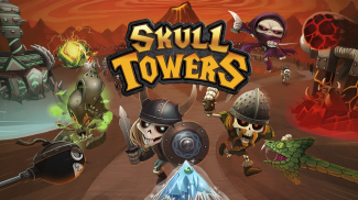 Skull Towers - Defender a Torre: Jogos offline screenshot 2